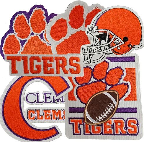 9PCS Wisconsin Iron on Patches, Football Patches for Jeans, T-Shirts, Backpacks, Hats and More in Saudi Arabia