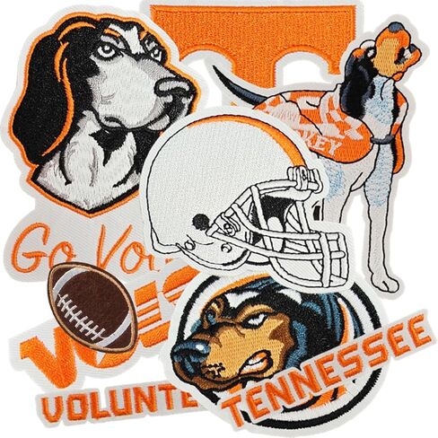 9PCS Wisconsin Iron on Patches, Football Patches for Jeans, T-Shirts, Backpacks, Hats and More in Kuwait