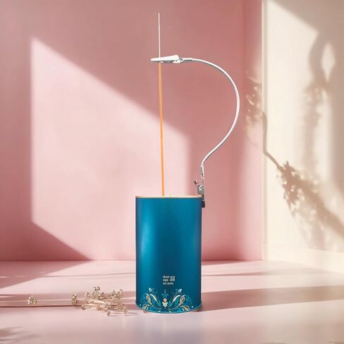 Metal Incense Burner with Anti-Flying Ash Technology & Adjustable Clamp,Elegant Ash Catcher for Home &Yoga & Meditation Ash Catcher Container (3.2x5.7in) (1, Champagne Gold) in Saudi Arabia