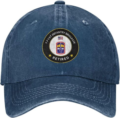 Us Army 171st Infantry Brigade Retired Adjustable Classic Cowboy Baseball Cap Men Women Casual Dad Hat4 in Saudi Arabia