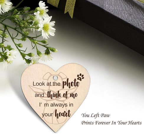 SHOW-YA Cat Memorial Gifts for Loss of Cat - Pet Memorial Gifts Cat,Loss of Cat Sympathy Gift, Cat Passing Away, Pet Remembrance Gift Cat,Rotating Wooden Cat Picture Frame 4x6 Photo in Kuwait
