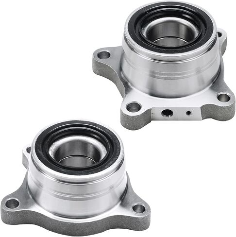 Detroit Axle - 2 Rear Wheel Bearing Hubs for Toyota 4Runner FJ Cruiser Lexus GX460 GX470 [4-Wheel ABS], Replacement Wheel Bearing and Hubs Assembly Set, Pair Hubs in Saudi Arabia