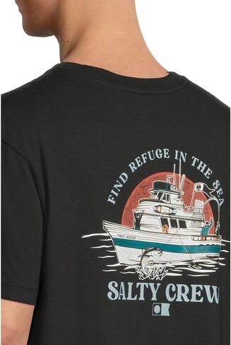 Salty Crew Men's Day Charter Short Sleeve Tee in Kuwait