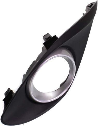 لـ Mazda 2 Fog Light Cover 2011 12 13 2014 Driver and Passenger Side Paul/Set | رسمت الفضة | DOT/SAE الامتثال | MA1038109 + MA1039109 | DR6150C20A + DR6150C10A in Saudi Arabia