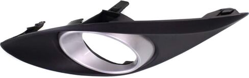 لـ Mazda 2 Fog Light Cover 2011 12 13 2014 Driver and Passenger Side Paul/Set | رسمت الفضة | DOT/SAE الامتثال | MA1038109 + MA1039109 | DR6150C20A + DR6150C10A in Saudi Arabia