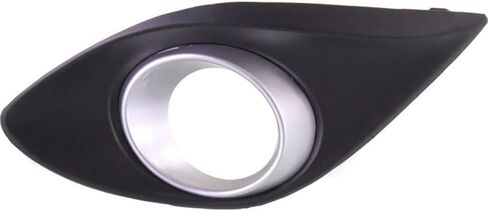 لـ Mazda 2 Fog Light Cover 2011 12 13 2014 Driver and Passenger Side Paul/Set | رسمت الفضة | DOT/SAE الامتثال | MA1038109 + MA1039109 | DR6150C20A + DR6150C10A in Saudi Arabia