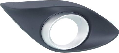 لـ Mazda 2 Fog Light Cover 2011 12 13 2014 Driver and Passenger Side Paul/Set | رسمت الفضة | DOT/SAE الامتثال | MA1038109 + MA1039109 | DR6150C20A + DR6150C10A in Kuwait