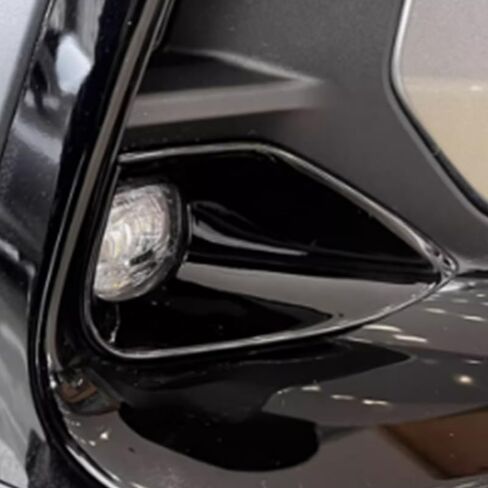 إكسسوارات إرييدانوس التلقائية تناسب لكزس NX 250 350H 450H+ 2022 2023 2024FRONT غطاء مصباح مصباح الضباب (Chrome Silver) ABS 2PCS in Saudi Arabia
