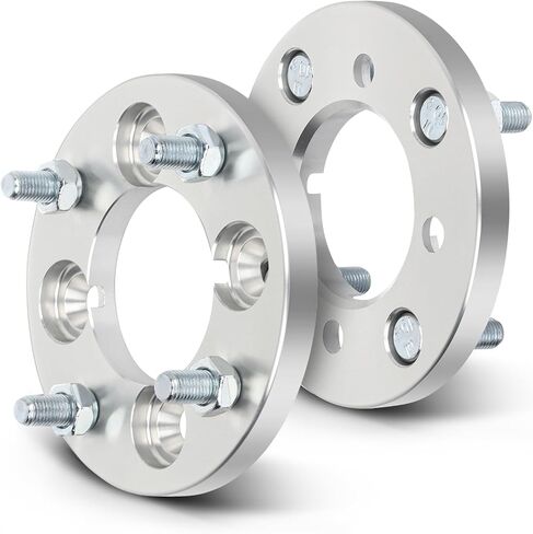 Scitoo 2x 4 محولات فواصل عجلة العروة 4x100 إلى 4x114.3 12x1.5 71mm 15mm Fild Fits for 1976-1987 for Chevette 1981-1986 for Aries in Saudi Arabia