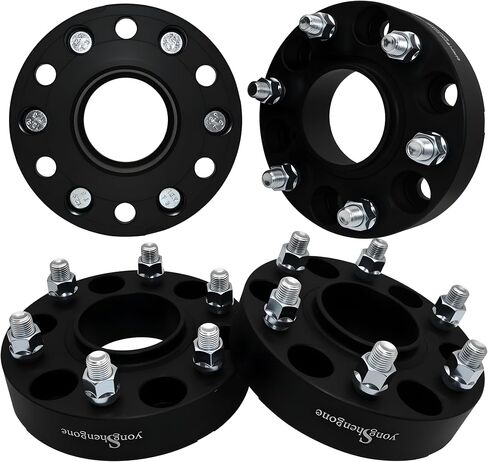 6 Lug 6x5.5 Hubcentric Wheel Spacersfor 1999-2025 Silverado Sierra 1500, 1.5 inch 6 Lug 6x139.7mm Forged Wheel Spacers 14x1.5 Studs & 78.1mm Hub Bore, 4 Pack in Saudi Arabia