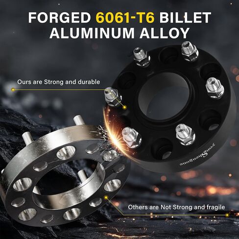 6 Lug 6x5.5 Hubcentric Wheel Spacersfor 1999-2025 Silverado Sierra 1500, 1.5 inch 6 Lug 6x139.7mm Forged Wheel Spacers 14x1.5 Studs & 78.1mm Hub Bore, 4 Pack in Saudi Arabia