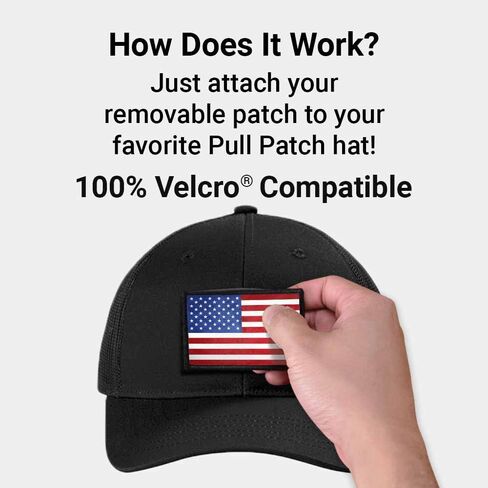 Kids/Youth Pull Patch Tactical Hat | Curved Bill Snapback Trucker Cap | 2x3 Inch Loop Surface for Morale Hook Patches in Kuwait