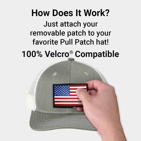 Kids/Youth Pull Patch Tactical Hat | Curved Bill Snapback Trucker Cap | 2x3 Inch Loop Surface for Morale Hook Patches in Kuwait