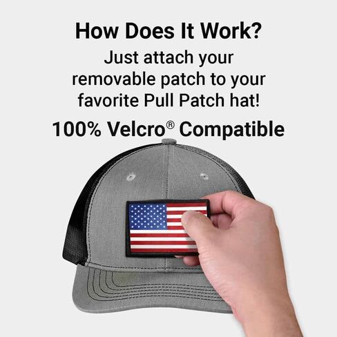 Kids/Youth Pull Patch Tactical Hat | Curved Bill Snapback Trucker Cap | 2x3 Inch Loop Surface for Morale Hook Patches in Kuwait