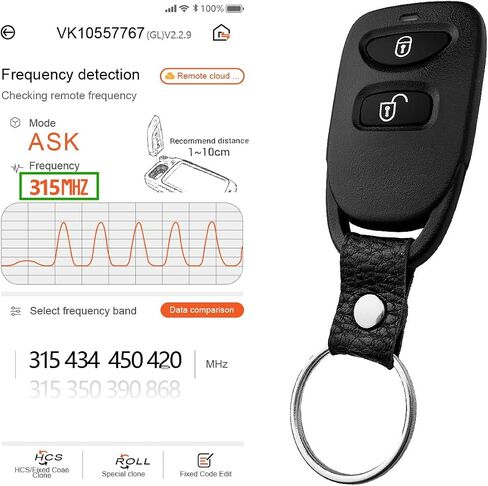 مفتاح السيارة FOB عن بعد التحكم في الدخول بدون مفتاح Pinha-T036 315MHz 3 استبدال زر 2006-2013 KIA Sorento Rio in Saudi Arabia