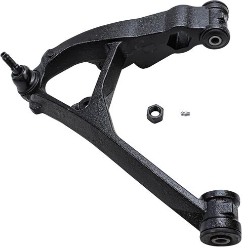Detroit Axle - AWD الأمامي اليسرى ذراع التحكم السفلى ل Silverado Sierra Suburban Avalanche Yukon XL 1500 Tahoe Express Savana 2500 Escalade ESV Ext ، ذراع التحكم السفلي الأيسر ث/استبدال مفصل الكرة in Kuwait