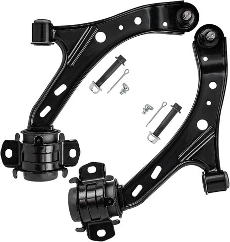 Detroit Axle - 6pc مجموعة تعليق الواجهة الأمامية لعام 2005-2010 Ford Mustang ، اثنين من الدعامات مع مجموعة الربيع لفائف 2 أذرع التحكم السفلى مع مفصل الكرة 2 Sway Bar End Links 2006 2007 2009 2009 البديل in Saudi Arabia