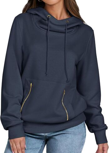 Womens Oversized Comfort Hoodie Soft Cotton Lounge Hoodies Sweatshirts Pullover Sweaters Casual Comfy Tops Trendy in Saudi Arabia
