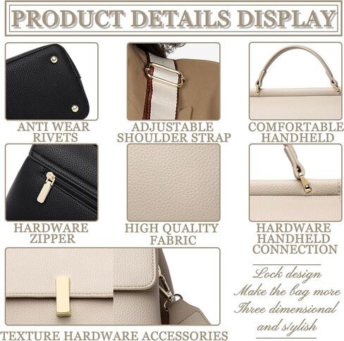 Fashions PU Leather Shoulder Bag Slouchy Tote Bag For Women Cute Designer Handbags in Saudi Arabia