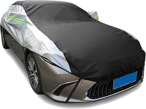 Car Cover for Mercedes 300TD 1978-1986 Waterproof Half Car Cover for Outdoor Sun Rain Dust UV Protector for Windshield in Saudi Arabia
