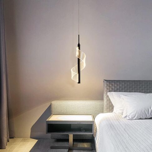 Bedroom Living Room Study Bedside Small Chandelier Minimalist Modern Light Luxury Living Room Bar Counter Dining Room Background Wall Single Head Chandelier,Crystal Chandelier for Living Room (Oneco in Saudi Arabia