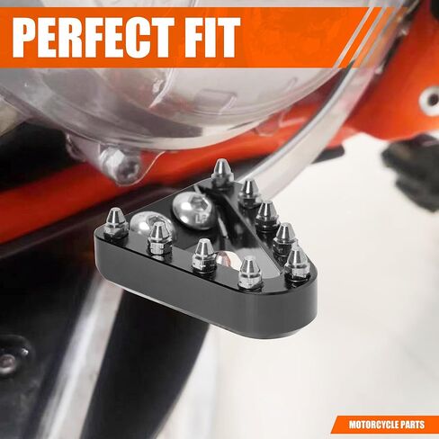 دواسة الفرامل الخلفية الفرامل الخلفية من الألومنيوم الأسود المتوافق مع KTM 125-500 XC/XCF/XCW/SX/SXF/EXCF/TPI/6D 2016-2022 ، Husqvarna 125-501 TE/TE/FE/TX/TC/TC/FC 2016-20 in Kuwait