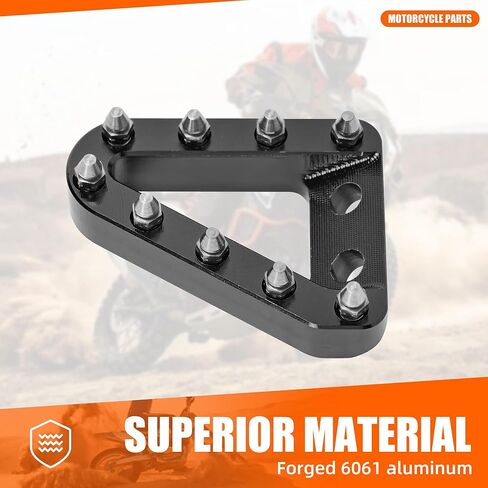 دواسة الفرامل الخلفية الفرامل الخلفية من الألومنيوم الأسود المتوافق مع KTM 125-500 XC/XCF/XCW/SX/SXF/EXCF/TPI/6D 2016-2022 ، Husqvarna 125-501 TE/TE/FE/TX/TC/TC/FC 2016-20 in Kuwait