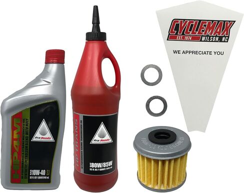 Semi Synthetic Oil Change Kit compatible with 2004-2009 Honda TRX450R HP4M in Saudi Arabia