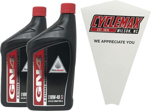 حزمة متوافقة مع Honda GN4 Engine 10W-40 Oil 08C35-A141M01 تحتوي على اثنين من الكوارث وقمع in Saudi Arabia
