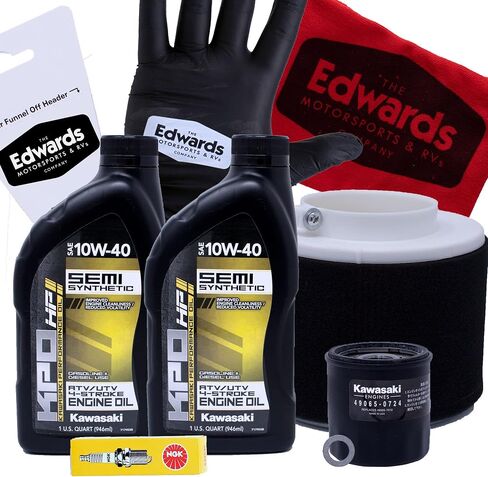 Edwards Oil Change Kit fits 2017-2022 Kawasaki Mule SX UTV in Saudi Arabia