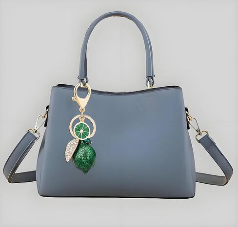Cute Keychain for Women for Bag,Keychain for Bag Charms,Fruit Lemon Keychains for Women Bags or Purses in Saudi Arabia