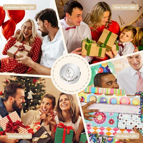 Ariantrp Pocket Hug Token Inspirational Gifts for Mom Dad Grandma Grandpa Keychain Christian Christmas in Kuwait