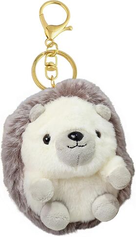 Hedgehog Plush Keychain – Funny Keyring Charm for Women, Men, Kids | Car Key Handbag Purse Backpack Decor & Birthday Gift in Kuwait