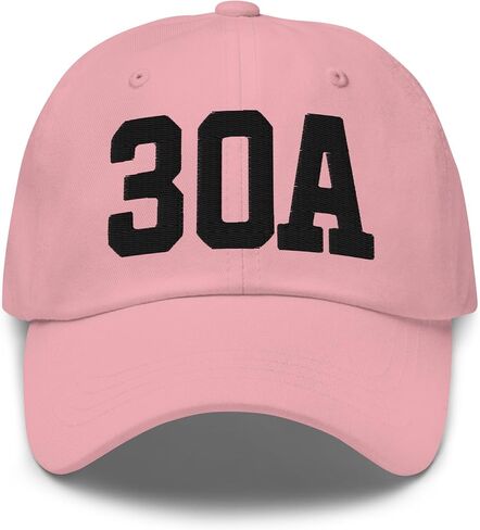 30A Rosemary Beach Florida Embroidered Dad Hat College Varsity Letter in Saudi Arabia