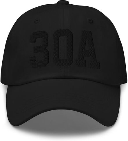 30A Rosemary Beach Florida Embroidered Dad Hat College Varsity Letter in Saudi Arabia