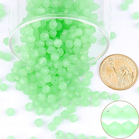 400pcs Bicone Crystal Beads, 10mm Faceted Crystal Glass Beads Bulk, Loose Spacers Beads Bracelet Beads for Jewelry Making DIY Necklace Bracelet Earring in Saudi Arabia