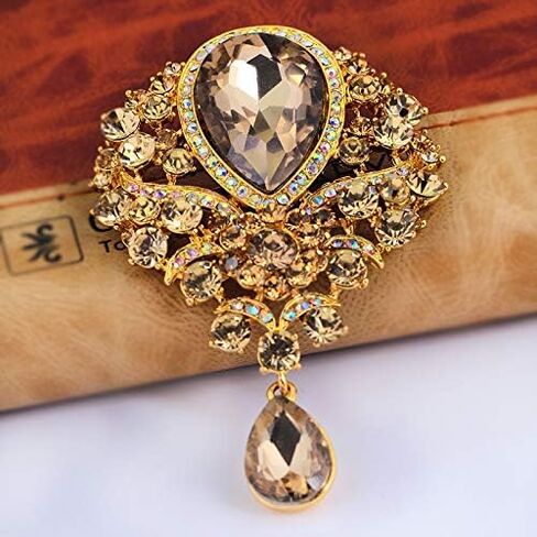 كريستال راينستون بروش دبوس دبابيس السلامة الزخرفية للملابس in Kuwait