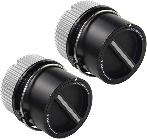 Geluoxi 1C3Z3B396DA زوج الأمامي 4WD Locking Locking Hub استبدال Ford Ford F250 F350 F450 F550 2001-2004 Lincoln Navigator 4WD 2001-2002#600-204 in Saudi Arabia