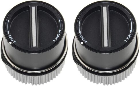 Geluoxi 1C3Z3B396DA زوج الأمامي 4WD Locking Locking Hub استبدال Ford Ford F250 F350 F450 F550 2001-2004 Lincoln Navigator 4WD 2001-2002#600-204 in Saudi Arabia