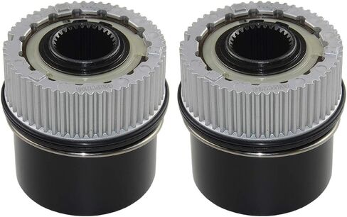 Geluoxi 1C3Z3B396DA زوج الأمامي 4WD Locking Locking Hub استبدال Ford Ford F250 F350 F450 F550 2001-2004 Lincoln Navigator 4WD 2001-2002#600-204 in Saudi Arabia