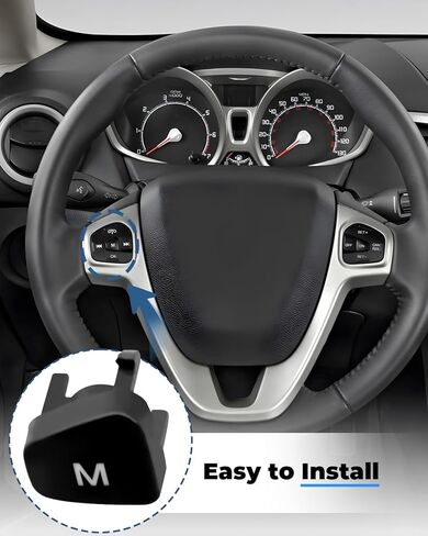 Car Audio Volume Steering Wheel Button Cruise Control Switch M ON Button Fit for Ford Escort Fiesta MK7 MK8 ST Ecosport 2013 in Saudi Arabia