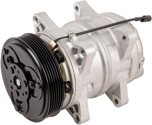 AC Compressor & 128mm 6-Groove A/C Clutch For Isuzu NPR Replaces DKS15CH 509630-0082 509640-1484 - BuyAutoParts 60-01815NA New in Saudi Arabia
