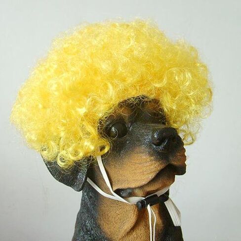 Tangpan Dog Wig Pet High Temperture Wire Wig Color Blue Short in Saudi Arabia