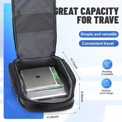 Travel Laptop Backpack, Business Anti Theft Slim Sturdy Laptops Backpack，Water Resistant College School Computer Bag Gift for Men & Women Fits 15.6 Inch Notebook 18L(Green) in Saudi Arabia