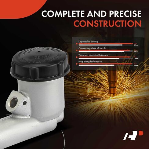 A-Premium Clutch Master Cylinder مع خزان متوافق مع سلسلة Jeep YJ Wrangler 1991 1992 1993 1994 1995 ، استبدل# 4636865 ، 52104113 in Saudi Arabia