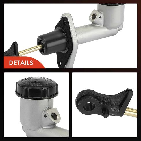 A-Premium Clutch Master Cylinder مع خزان متوافق مع سلسلة Jeep YJ Wrangler 1991 1992 1993 1994 1995 ، استبدل# 4636865 ، 52104113 in Saudi Arabia