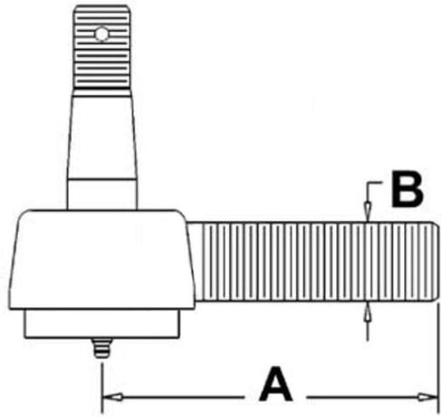 RAParts WN-356540R91 Tie Rod, Outer Fits International/CaseIH C Fits Cub L0-BOY Super C 2424 2444 404 424 444 454 464 485 504 in Saudi Arabia