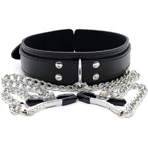 Sexy Body Jewelry Non Piercing for Women, Body Chain with Neck Choker, Women Sensory Toys, Black in Saudi Arabia