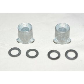 (2 حزمة) .032 "فوهة مضخة التفريغ للسان مع الحشيات: Holley Carburetor 2300 ، 4150 ، 4160 و 4500 in Kuwait