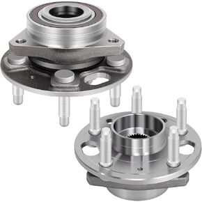 SCITOO Wheel Bearing and Hub Assembly Set 2 Pack Fits 2014-2017 For Chevrolet Impala 2013-2016 For Chevrolet For Malibu Front Hub Bearing Kit With 5 Lugs 513288 in Kuwait